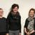 Die abtretenden und die neugewählten Co-Präsidentinnen der SP Glarus Nord mit dem Kandidaten für das Gemeindepräsidium (von links nach rechts: Madlaina Brugger, Tanja Simitz, Renata Grassi Slongo, Sabine Steinmann, Samuel Zingg)