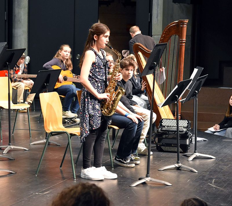 Stufentest-Konzert der Glarner Musikschule (Bilder: martin c.mächler)