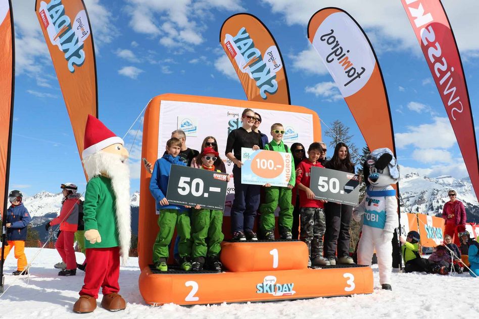 Sieger des Famigros Ski Day 2019 (Bild: zvg)