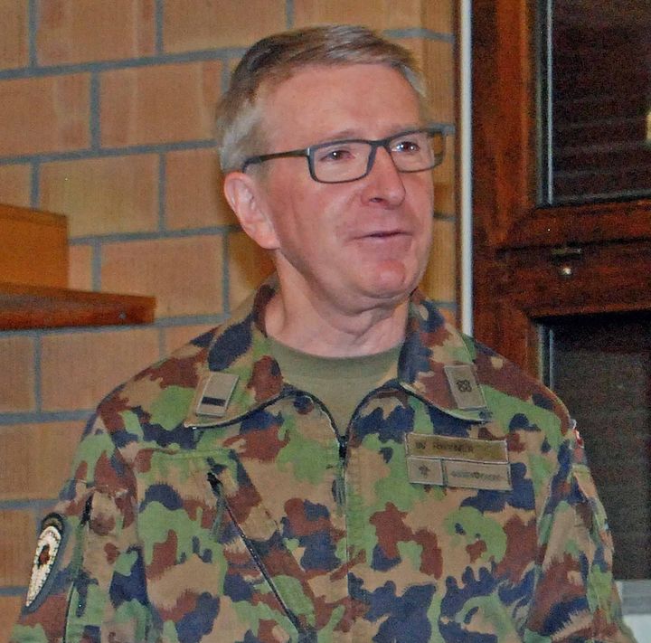 reiskommandant Major Walter Rhyner organisiert seit Jahren die Orientierungstage in Elm