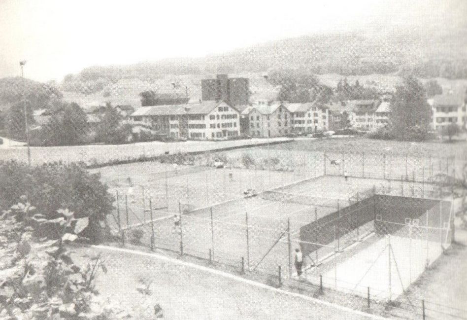 Turnier aus den 70er Jahren, noch vor dem Bau des Salem Ennenda. (Bild: zvg)