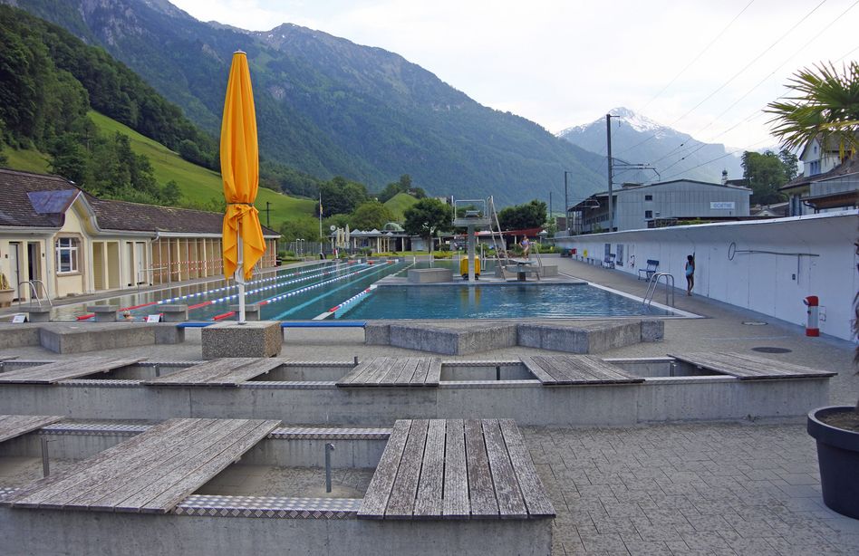 Informationsveranstaltung im Freischwimmbad Ygruben in Glarus (Bilder: hasp)