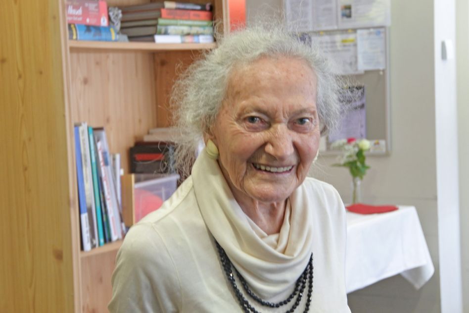 Die Jubilarin Lilly Streuli feiert ihr 100. Wiegenfest (Bilder: hasp)