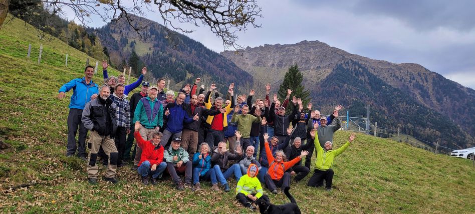 Erfolgreiche Alppflege vom Gleitschirmklub Glarnerland