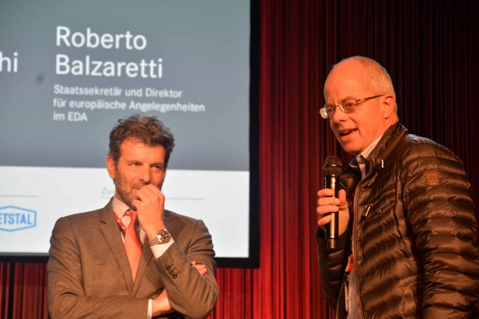 Roberto Balzaretti und Thomas Kistler