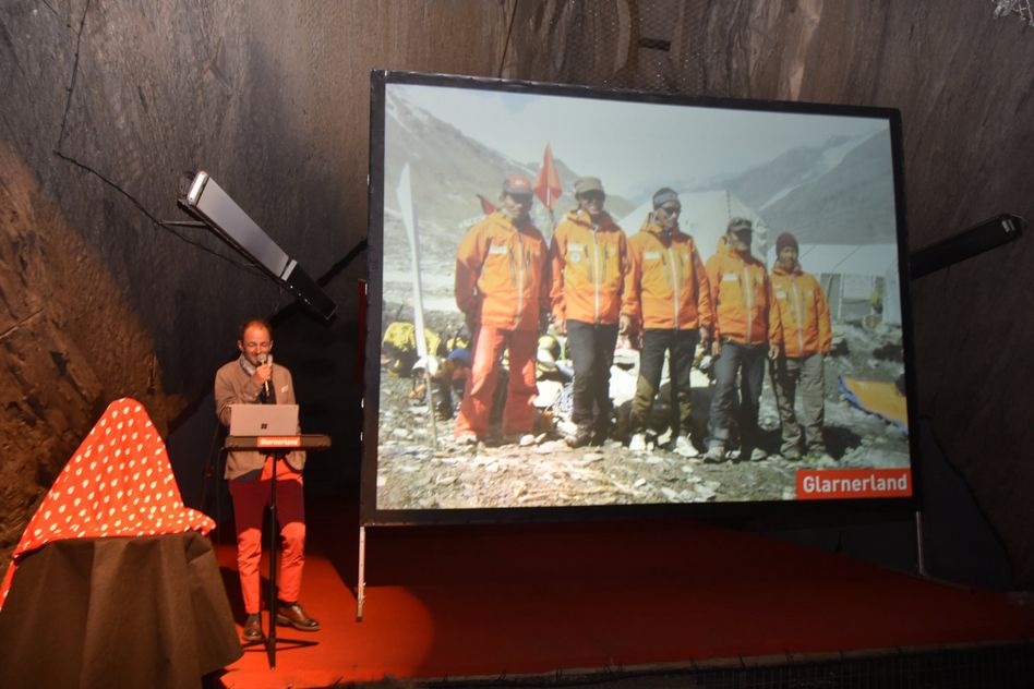 Richi Bolt referierte über seine Expedition auf den Mount Everest.