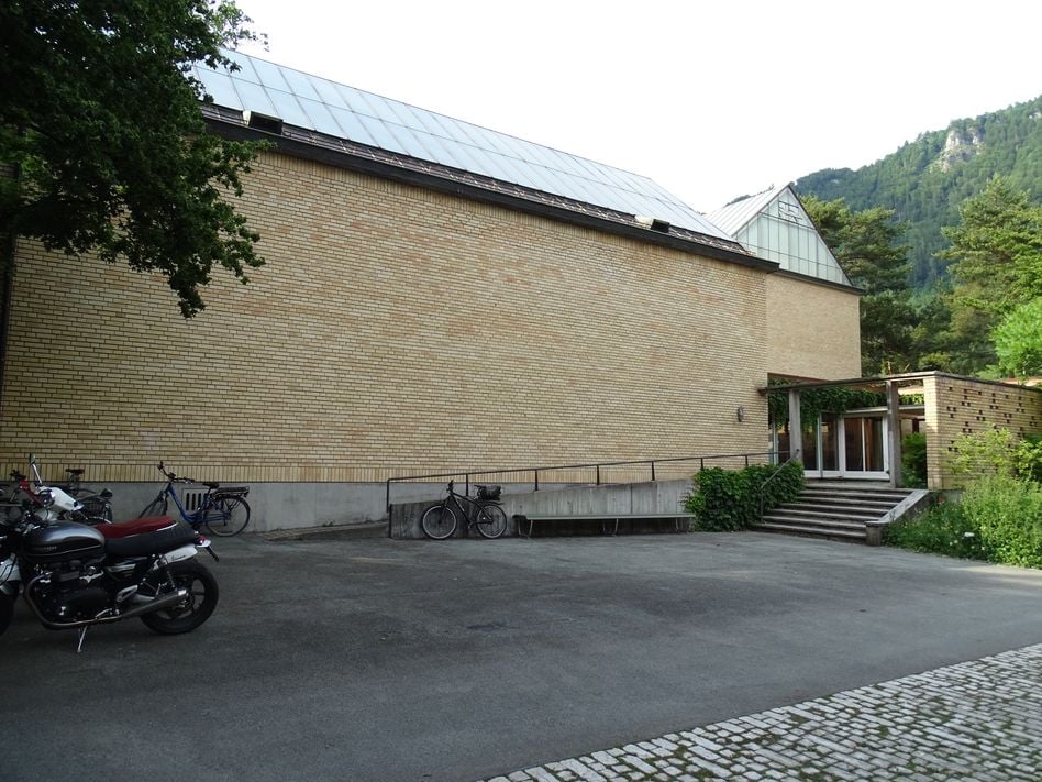 Der Eingangsteil des Kunsthauses Glarus