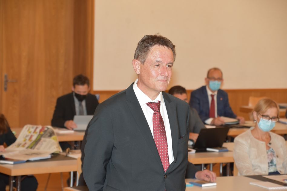 Der für ein Jahr gewählte neu Landratspräsident Hans-&lt;Jörg Marti aus Nidfurn