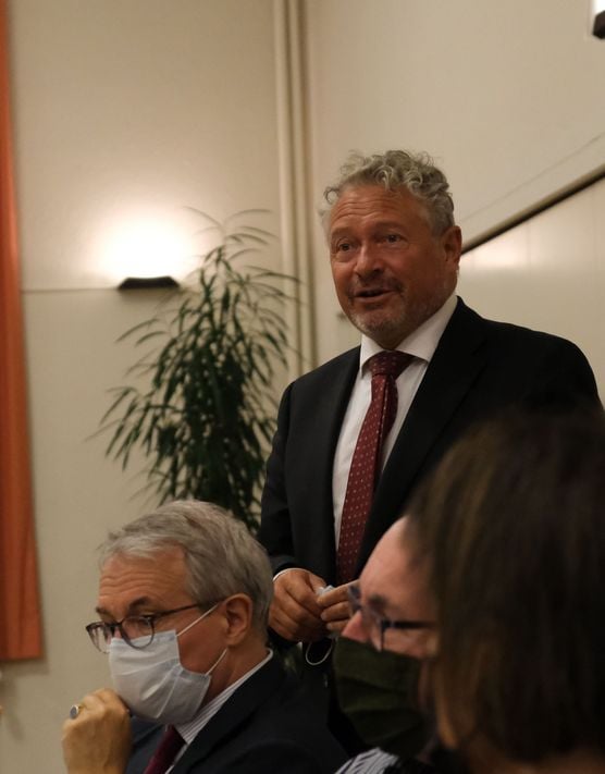 FDP-Regierungsrat Andrea Bettiga gibt seine Kandidatur bekannt