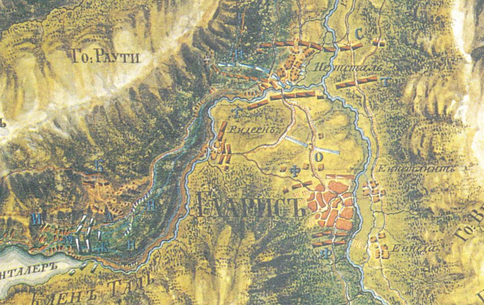 Die Schlacht von Glarus vom 5. Oktober 1799