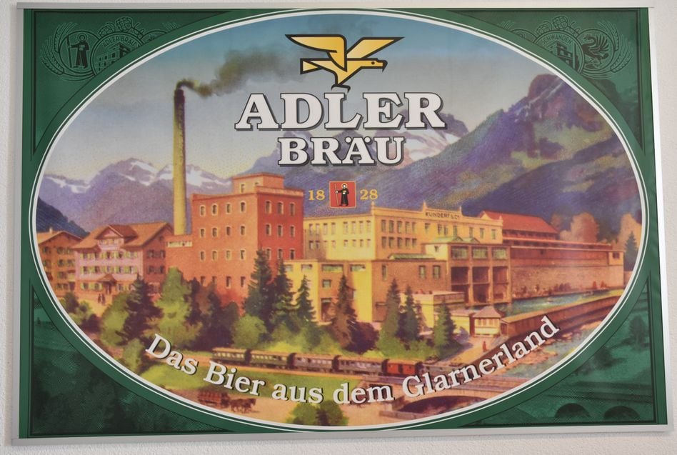 Brauerei Adler, das 1828 gegründete Glarner Traditionsunternehmen (Bilder: martin c.mächler)