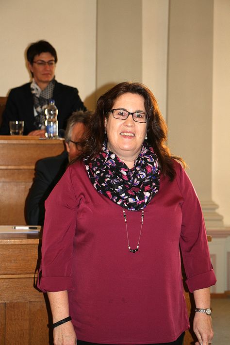 Die neue Kirchenratsschreiberin Sandra Felber aus Rüti ZH stellte sich den Synodalen persönlich vor. Sie wird am 1. Mai 2019 die Nachfolge von Sekretariatsleiter Markus Beerli übernehmen.