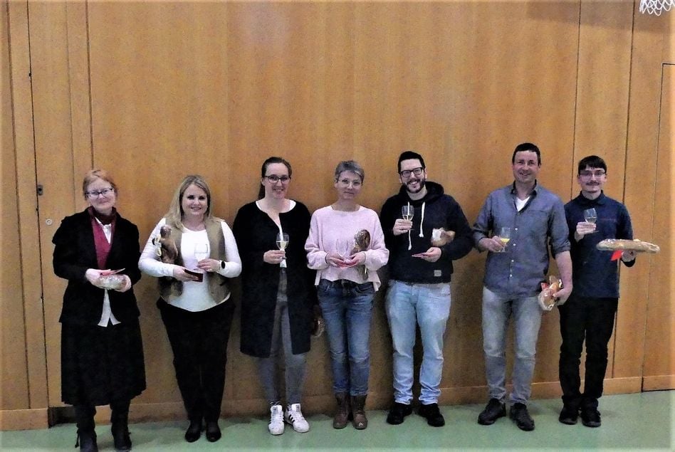 25 Jahre im Musikverein - die JubilarInnen von 2022.