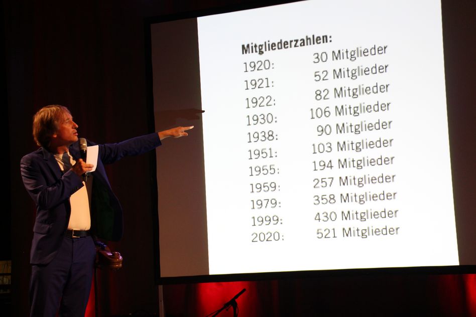 Impressionen von der 100-Jahrfeier der Kulturgesellschaft Glarus im Güterschuppen (Bilder: p.meier)