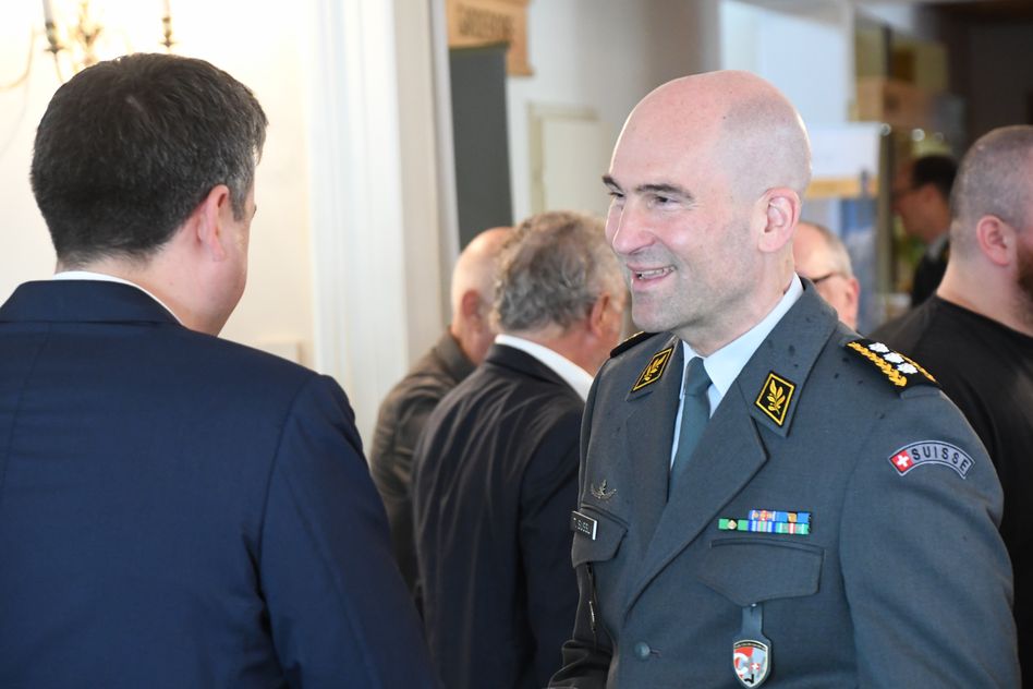 Der Chef der Schweizer Armee zu Gast in Glarus