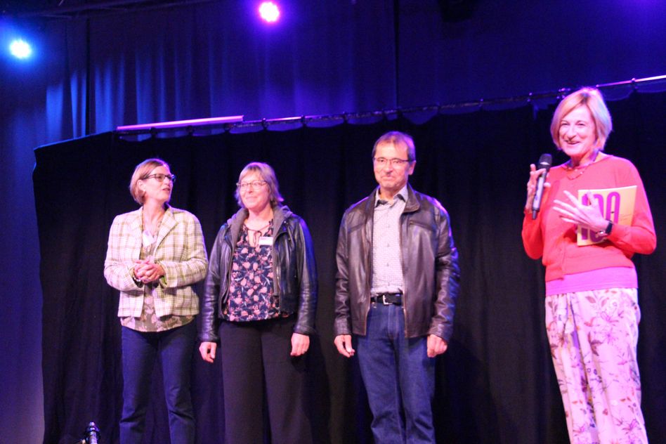 Die Verantwortlichen fürs Dritte Programm (von links): Corinne Reusser, Susanne Schwegler, Heini Nold, Angelika Echsel (Bilder: p.meire)