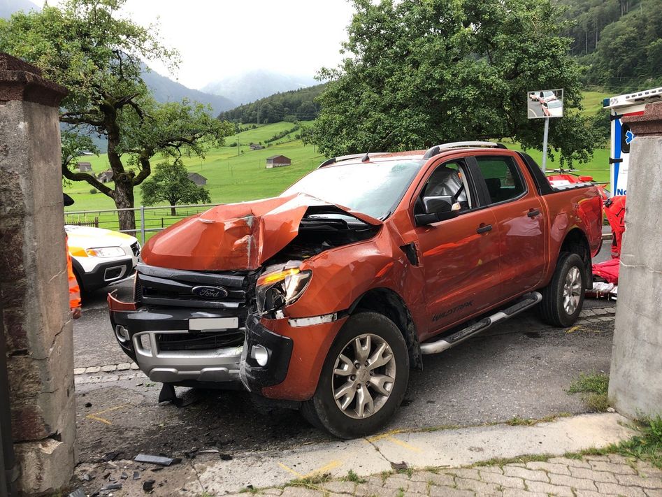 Verkehrsunfall in Glarus