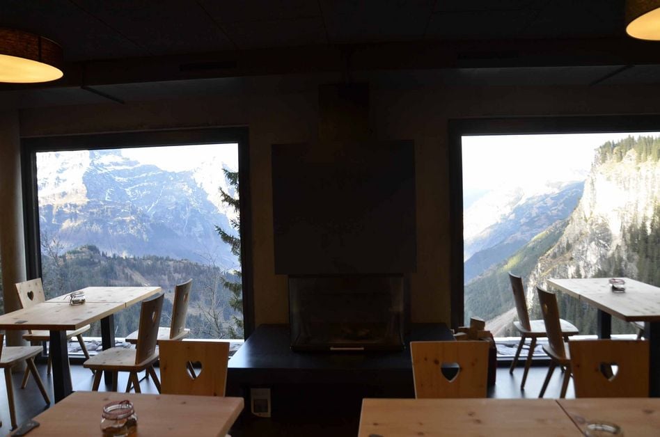 Das Berghotel Mettmen erwartet die Gäste zur Übernachtung oder einem kurzen Halt