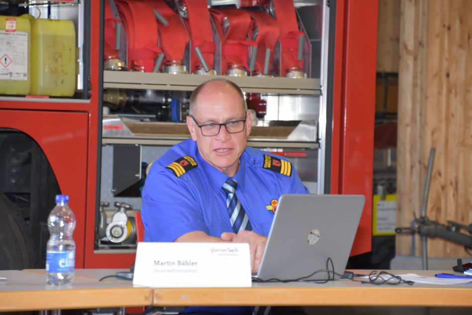 Martin Bäbler, Feuerwehrinstruktor