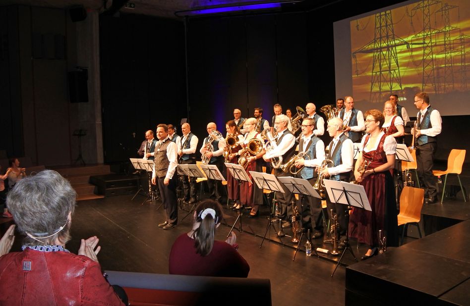 Von den Sarganserland Musikanten musikalisch ins neue Jahr 2023 begleitet