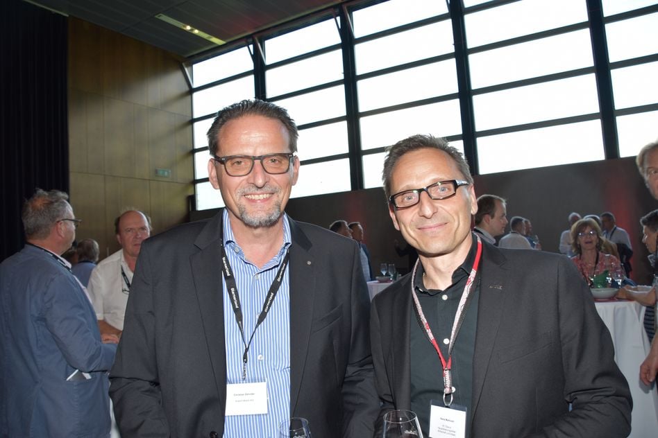 Christian Zehnder und Heinz Martinelli (v.links)