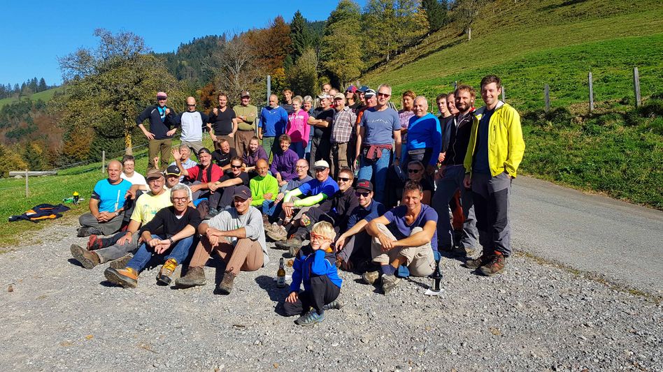 Erfolgreiche Alppflege vom Gleitschirmklub Glarnerland