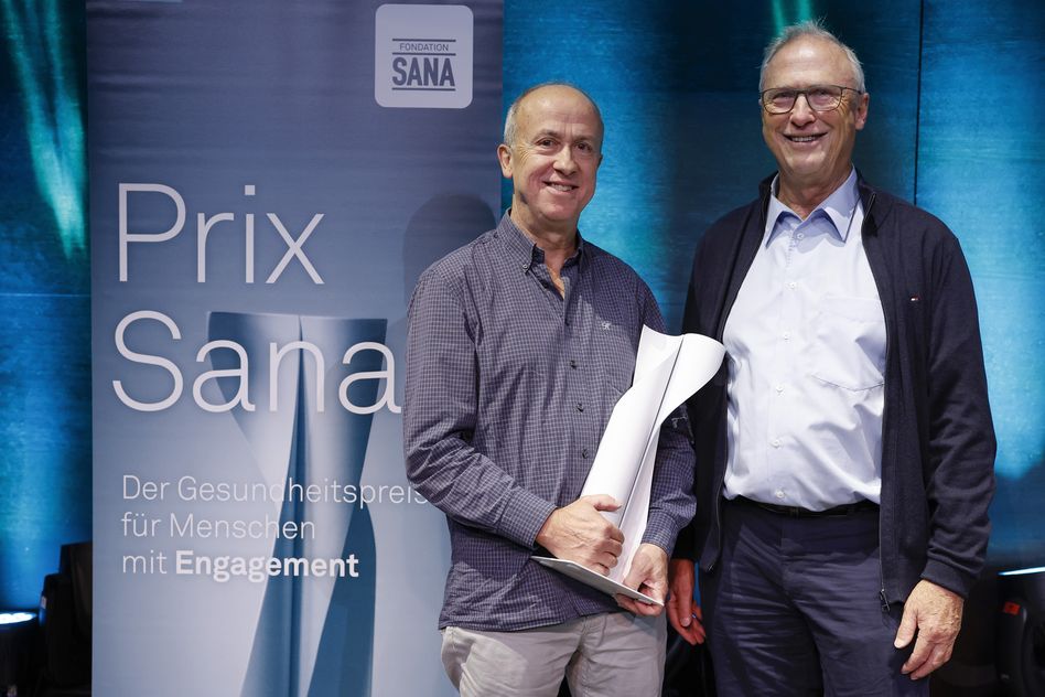 Sein Bruder Werner hat Sigi Schiesser für den Prix Sana angemeldet: „Er hat es mit seinem uneigennützigen Einsatzmehr als verdient“