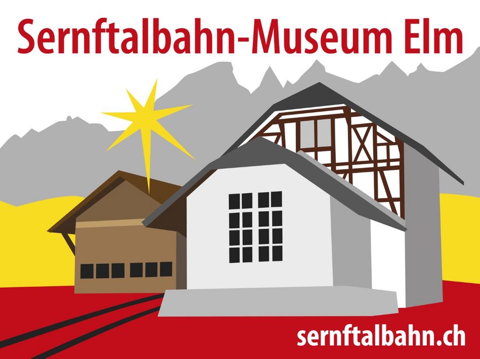 Logo Sernftalbahn-Museumsanlage (Grafik: Brigitte Scherrer/Dieter Enz)