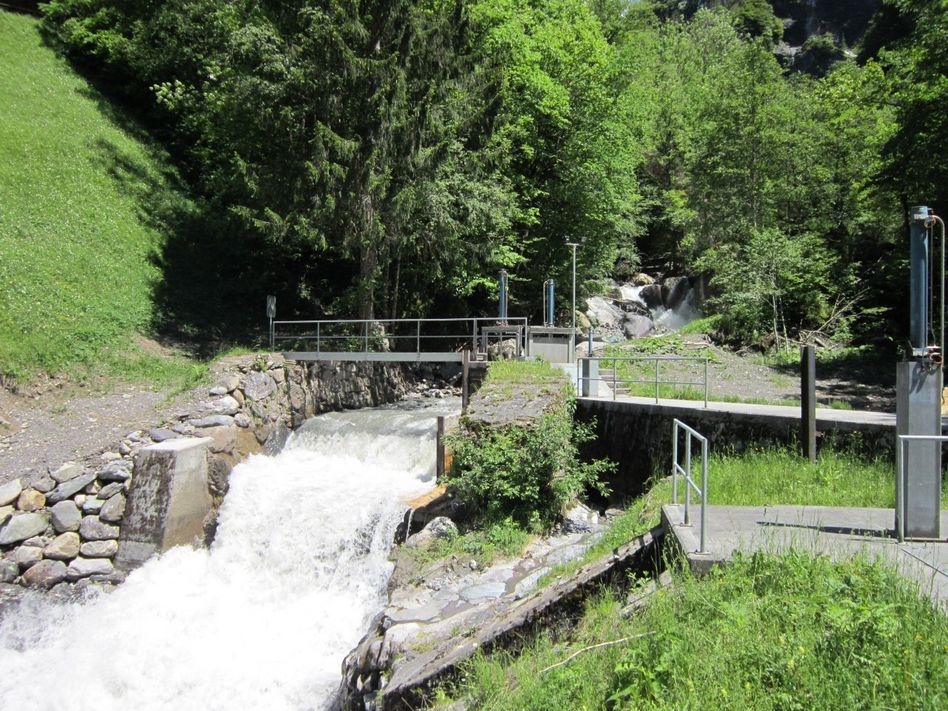 Wasserkraftwerk Krauchbach in Matt (zvg)