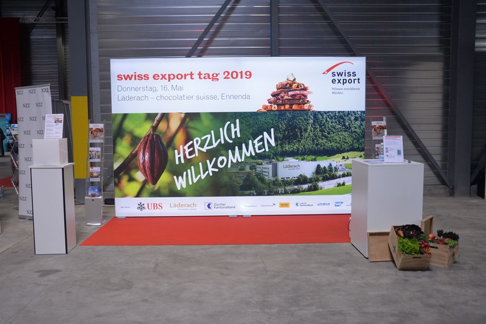 der traditionelle swiss export tag bei der diesjährigen Gastgeberin Läderach (Schweiz) AG (Bilder: j. und e.huber)