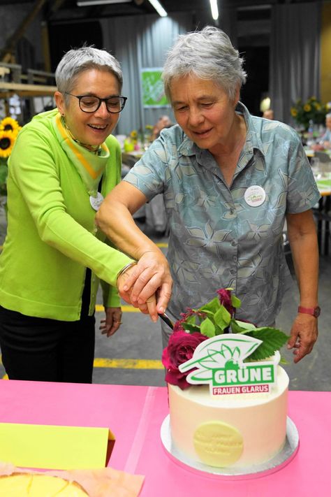Bilder von der Jubiläumsfeier Grüne Frauen Glarus (zvg)