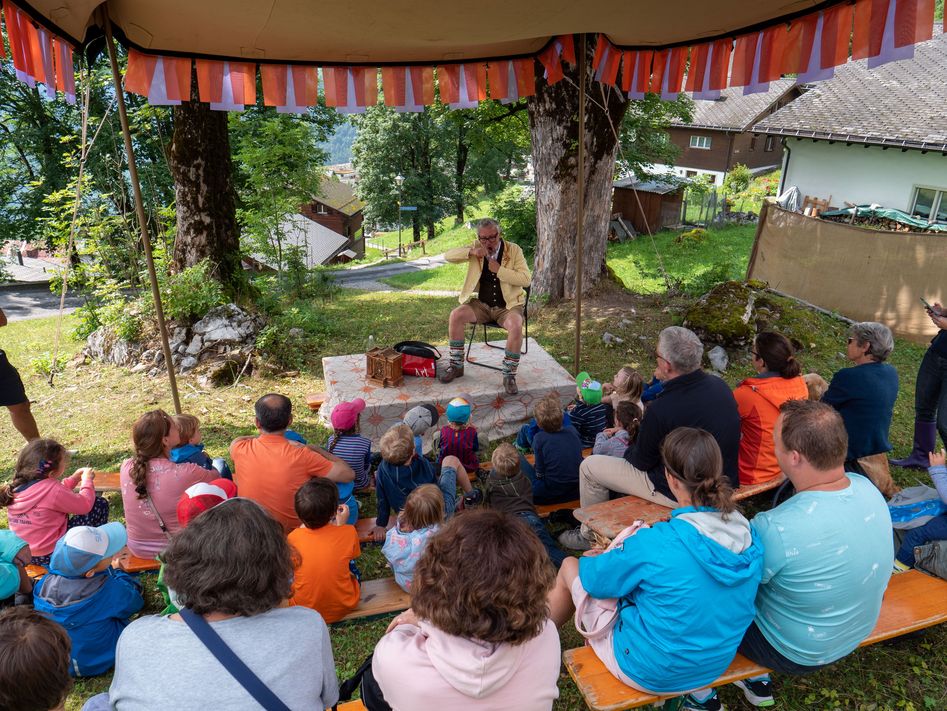 Klapperlapapp, das schönste Familienfestival der Schweiz am 10. und 11. August in Braunwald (Bild: zvg)
