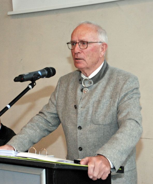 Souverän, kompetent und äusserst speditiv führte GJV-Präsident Fritz Stüssi durch die 17. Hauptversammlung.