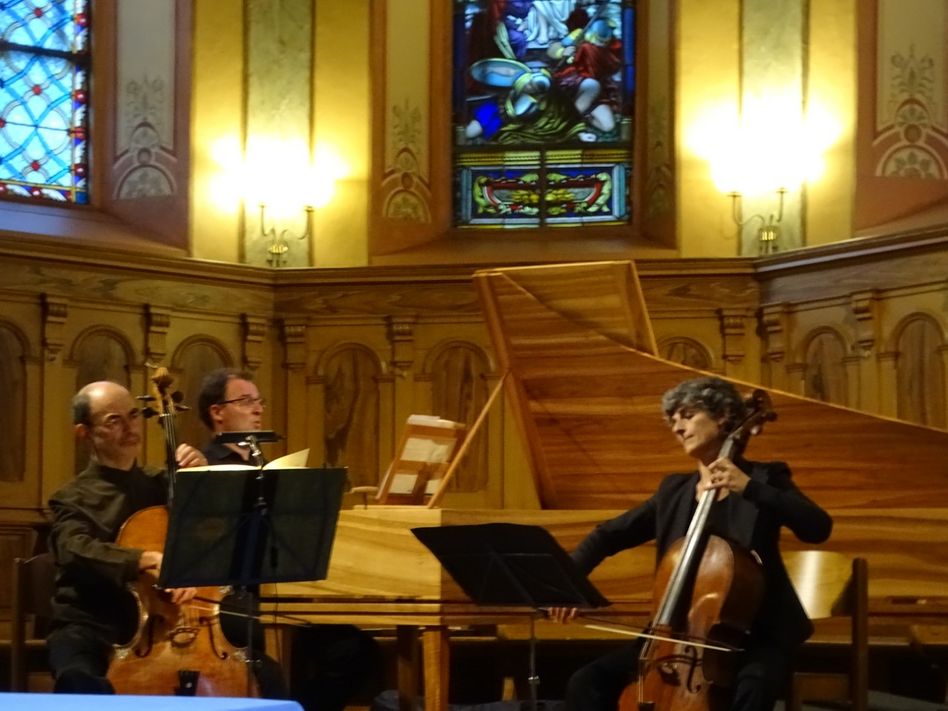 Cello, Cembalo, Geminiani – alles in Mitlödi (Bilder: p.meier)