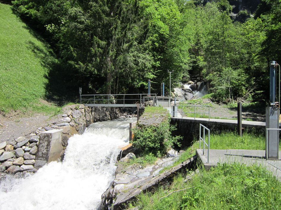 Wasserkraftwerk Krauchbach in Matt (Bild: zvg)