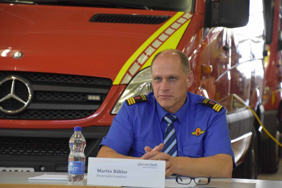 Martin Bäbler, Feuerwehrinspektor