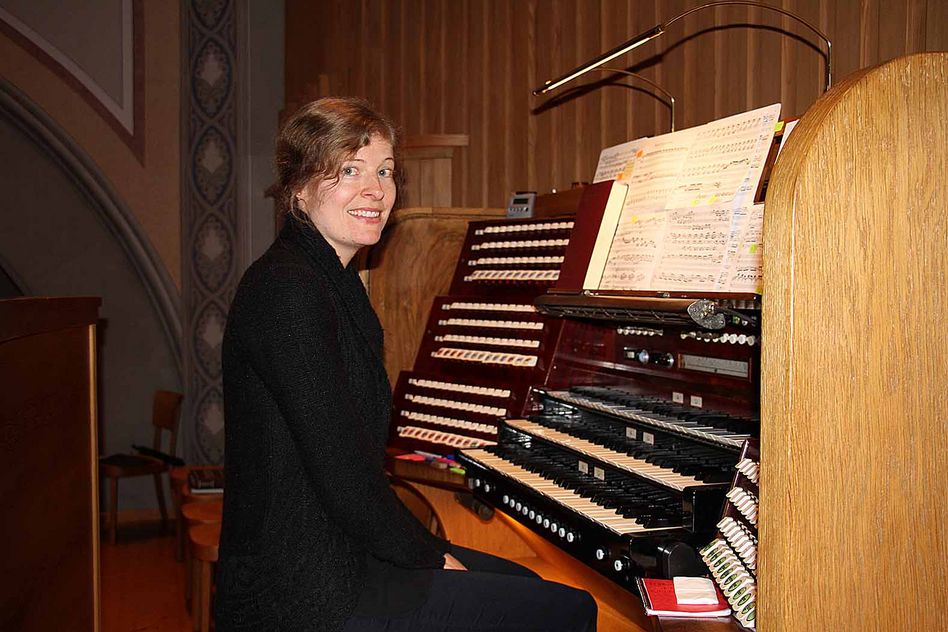 Die Organistin der Stadtkirche, Lara Schaffner (bild: zvg)