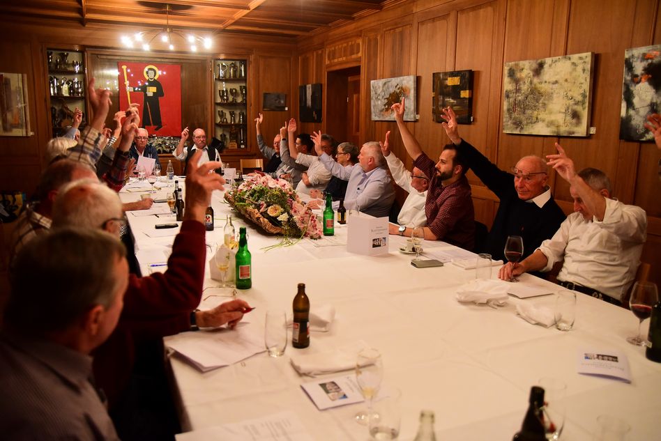Impressionen von der 59. Hauptversammlung des Männerchors Glarus (Bilder: Ruedi Kuchen)