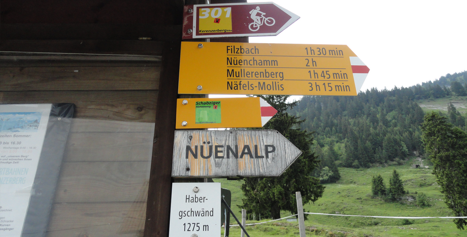 Wanderung: Schabziger-Höhenweg-Glarus (Bilder: zvg)