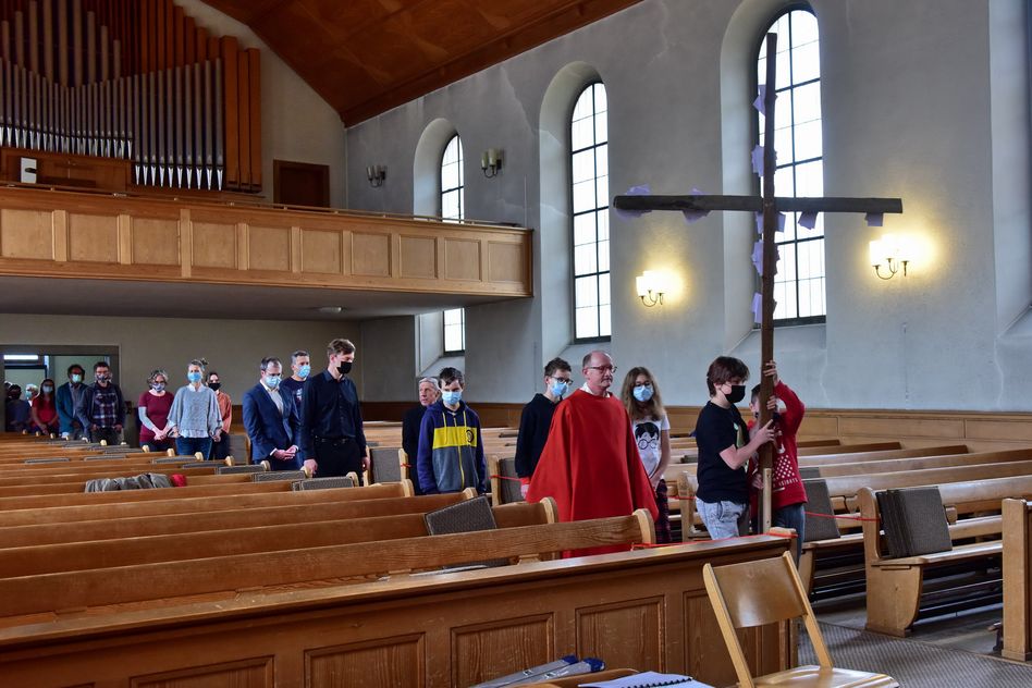 Karfreitagsfeier in der reformierten Kirche Schwanden