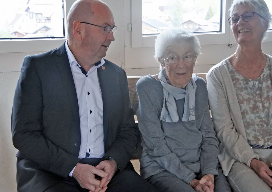 Elisabeth Hefti-Landolt erfreut sich mit ihren 100 Jahren bester guter Gesundheit