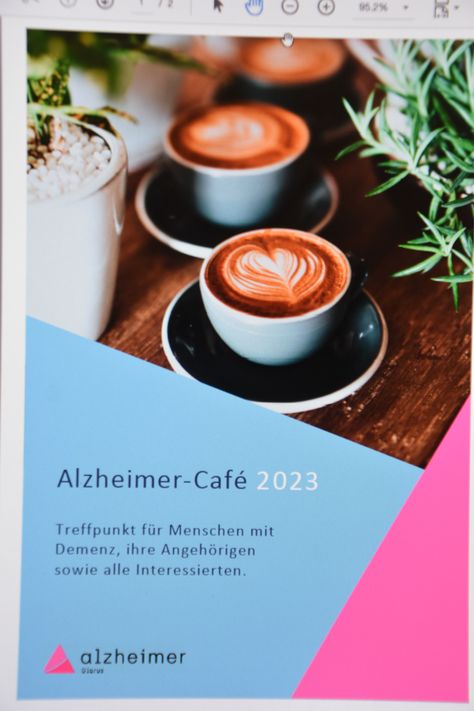 Am Mittwoch, dem 17. Mai 2023, findet von 13.45 bis 15.45 Uhr das nächste Alzheimer Café statt.