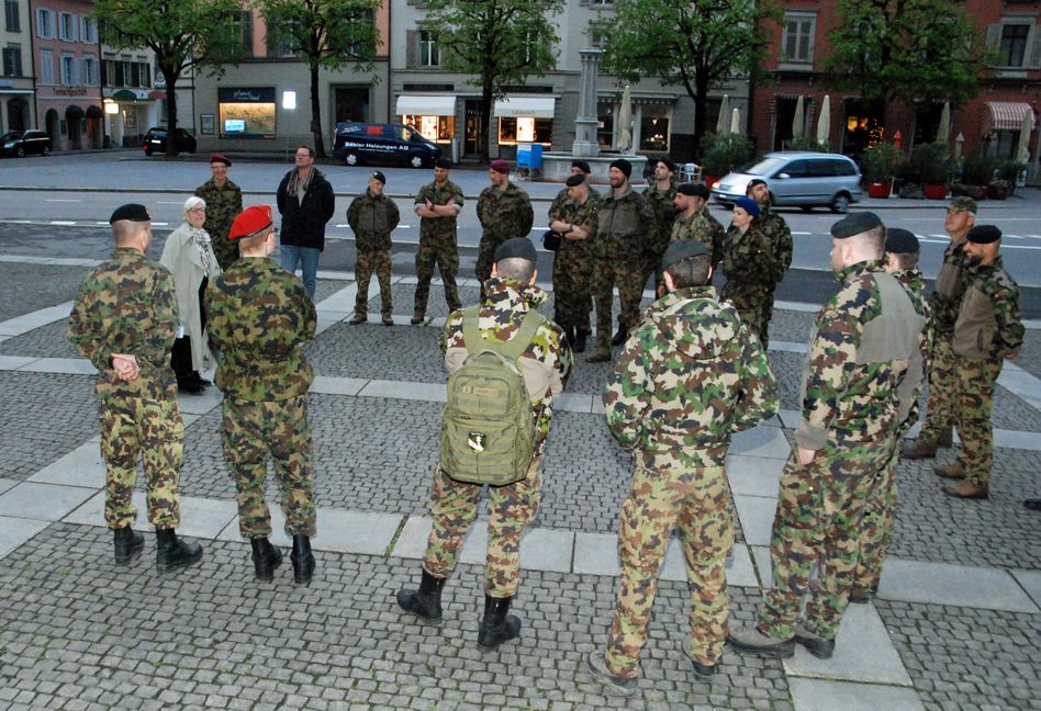 Truppen der Armee sind im Glarnerland immer herzlich willkommen!