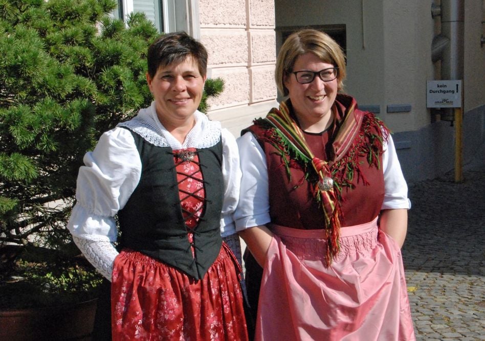 Ein Power-Duo: die beiden Co-Präsidentinnen Monika Dürst-Zweifel (rechts) und Caroline Schiesser