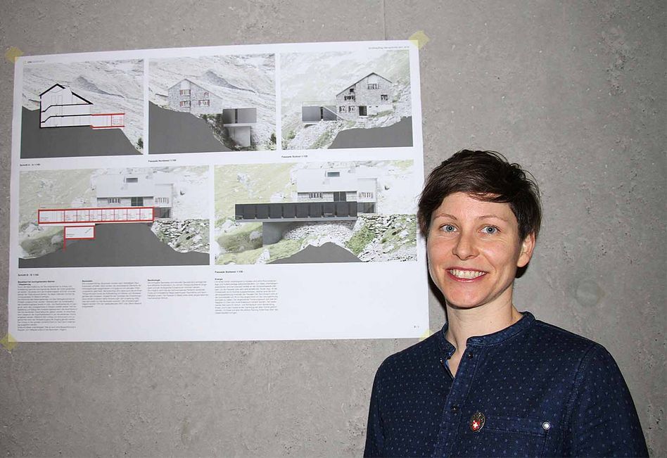 Die Architektin hinter dem Projekt Glärnischhütte: Rita Rüdisüli von der Jung Architektur GmbH