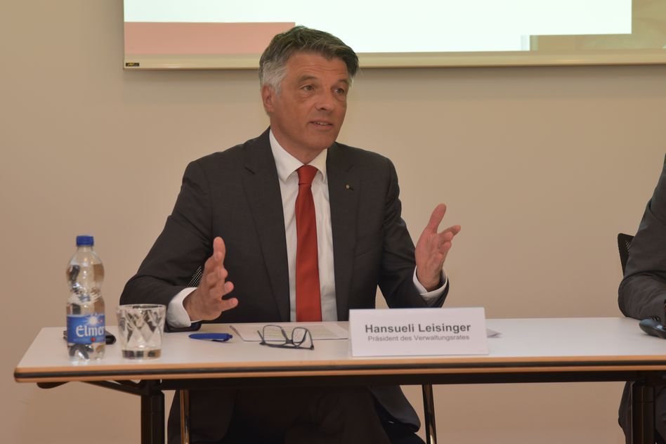 Hansueli Leisinger, Verwaltungsratspräsident der Raiffeisenbank Glarnerland