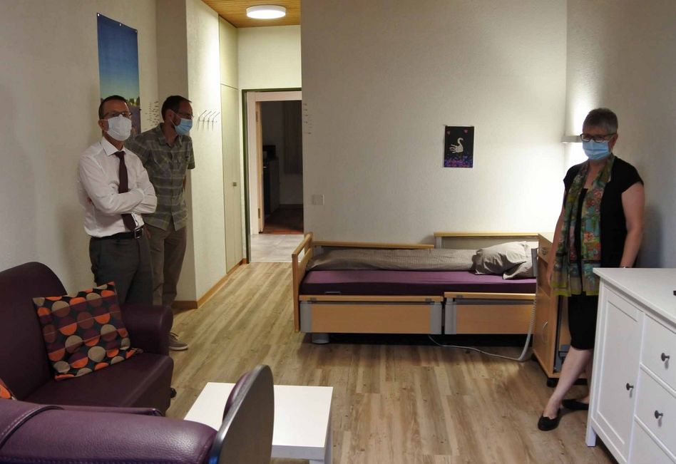 Offizielle Eröffnung des Hospizes im Alters- und Pflegeheim Salem in Ennenda (Bilder: hasp)