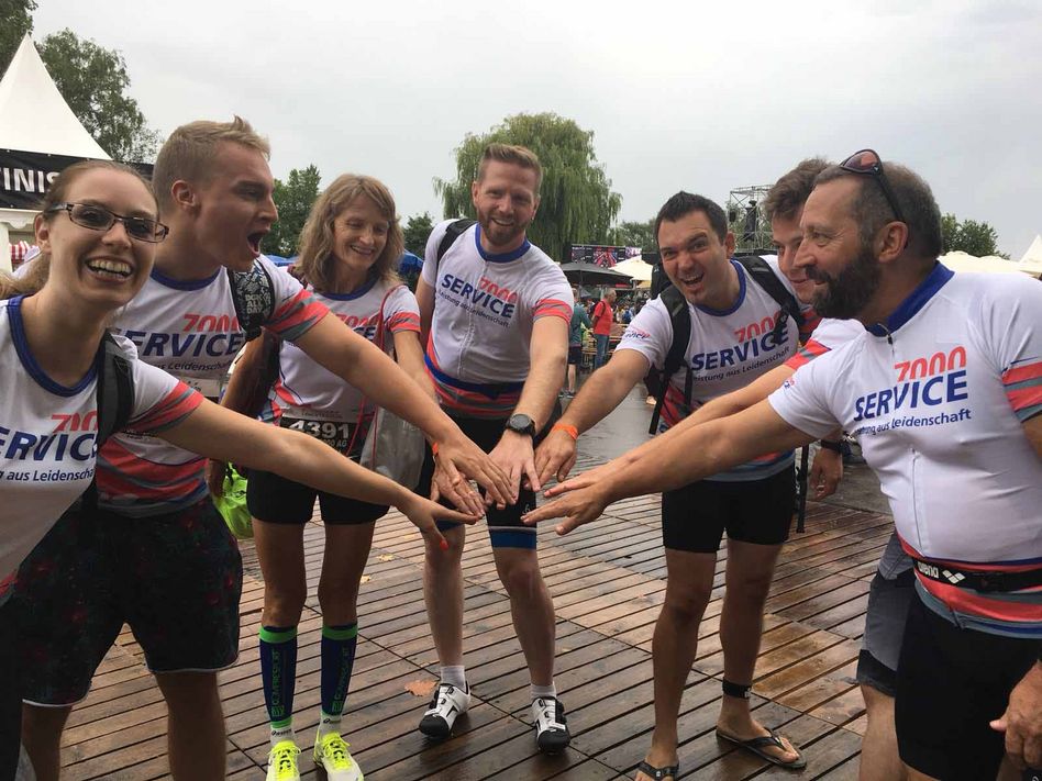 Firmen-Triathlon 2018 in Zürich – 3 Disziplinen – 3 Arbeitskollegen – 1 Team
