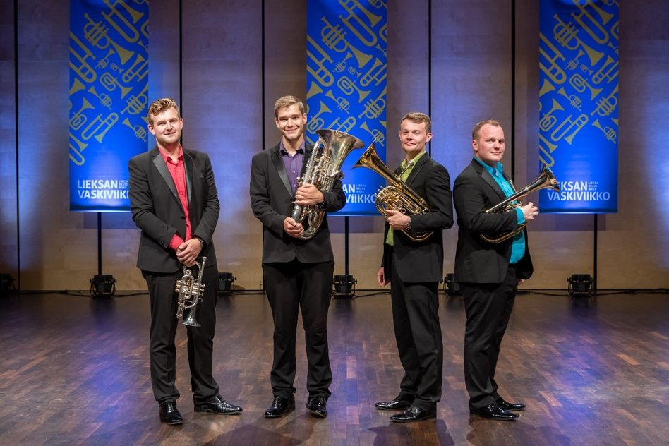 A4 Brass Quartet aus England am 14. Oktober , 19.30 Uhr in Schwanden (Bild: zvg)