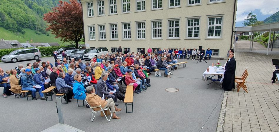 Auffahrts-Gottesdienst in Hätzingen (Bilder zvg)
